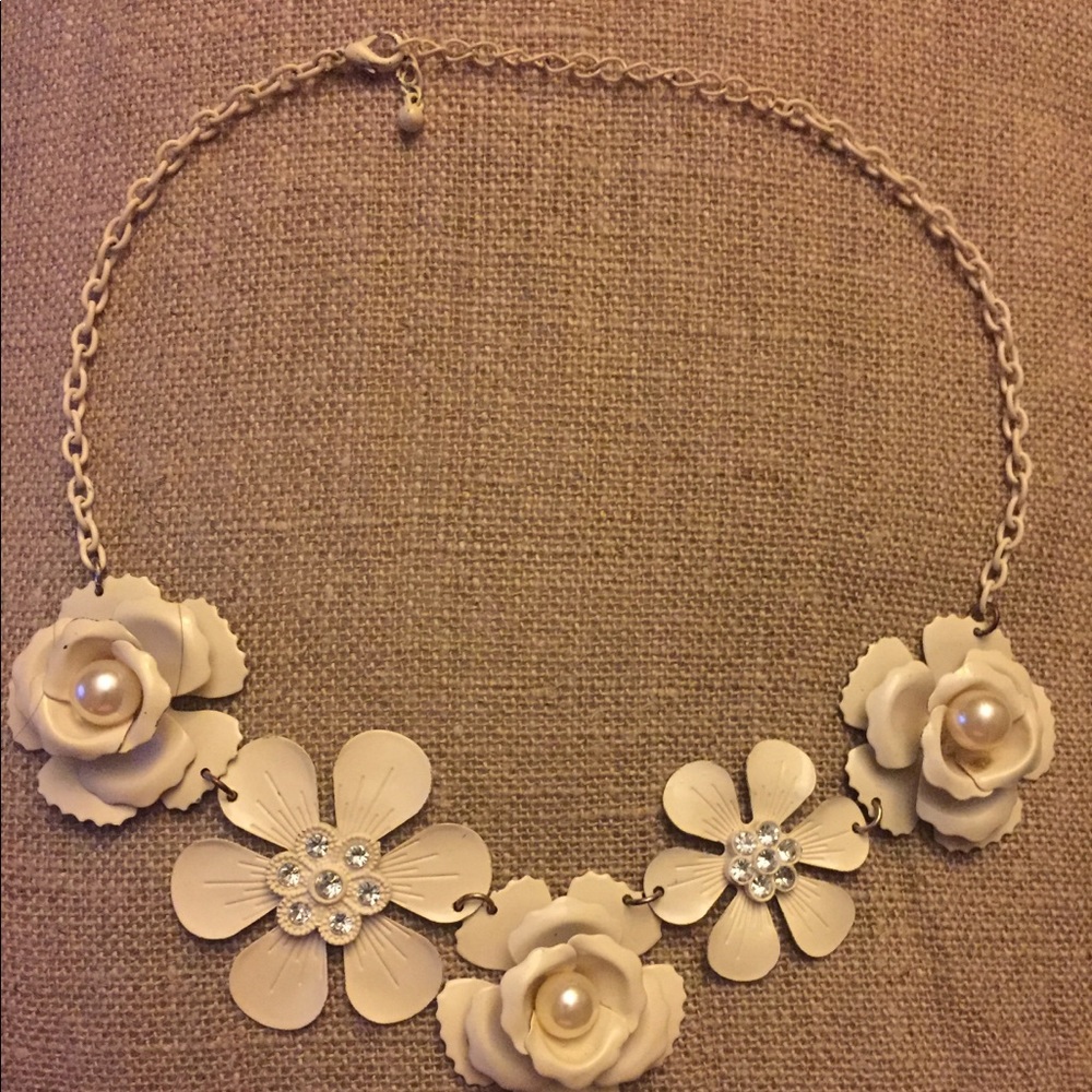 2 for $25! Floral Statement Necklace